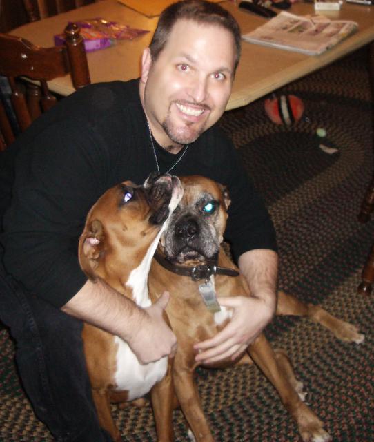 Mike with Thor & Cheswick  1-18-08